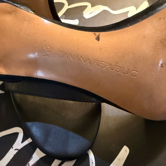 Banana Republic Black Heels - Picture 6 of 7